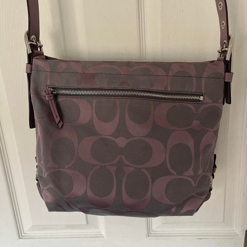 Y2K 2000s Coach Signature C Monogram Tote shoulder bag / Handbag - Picture 2 of 6
